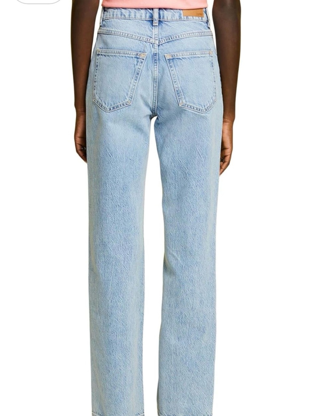 Vintage ESPRIT 80s Straight Cuffed Jeans - 27